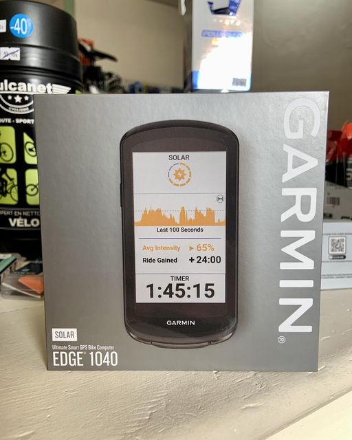 Compteur Gps Garmin Edge Solar Autonomie Pr